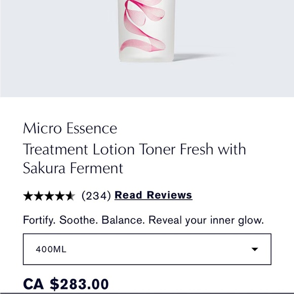 Estée Lauder Micro Essence Treatment Lotion Toner Fresh with Sakura Ferment - Picture 3 of 3
